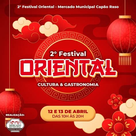 Festival Oriental No Mmcr E De Abril Mercado Municipal