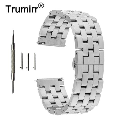 Quick Release Roestvrij Stalen Horloge Band Voor Tissot T035 Prc 200