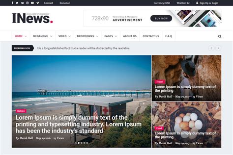 20 Best News Website Templates To Create News Website Edition