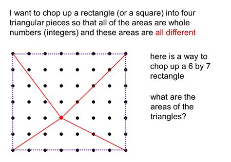 Median Don Steward Mathematics Teaching Four Triangle Areas