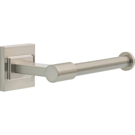 Delta Mclaren Spotshield Brushed Nickel Wall Mount Single Post Toilet