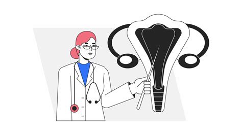 ginecología médico animación animado ginecólogo obgyn 2d dibujos