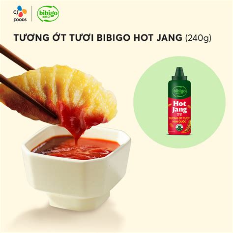 Mua tặng hộp ml Tương ớt tươi Hàn Quốc Hot Jang Bigigo g ớt tươi lên men tự