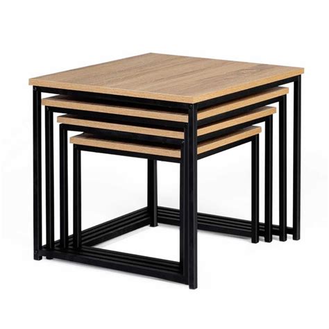 Tables Basses Gigognes Industrielles Cm Detroit Id Market