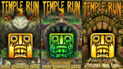 Temple Run Lost Jungle Vs Temple Run Sky Summit Vs Temple Run