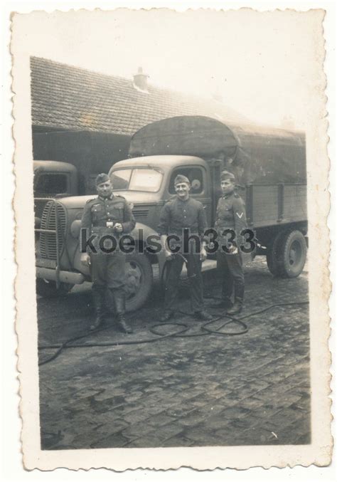 Foto Ford V8 LKW Wehrmacht Beute Lastwagen Kraft Postimages