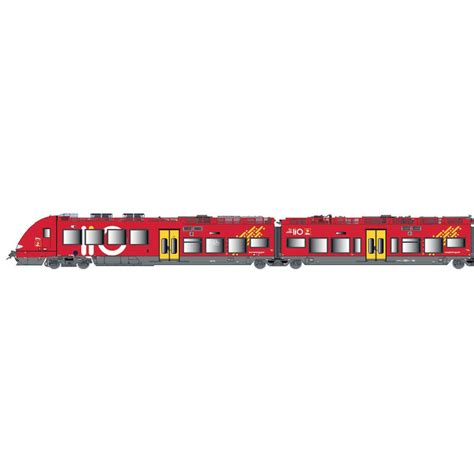 Lemke H0 LS10580 Triebzug AGC 3 Tlg SNCF Ep VI LIO AC TINA S