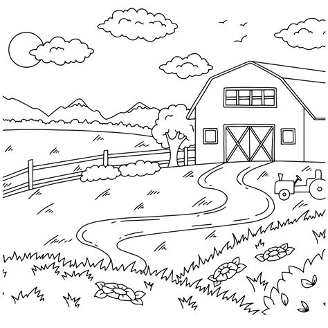 farming coloring pages 2
