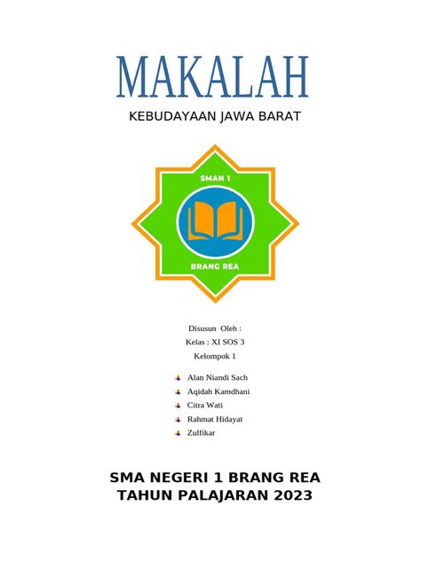 Makalah Tentang Kebudayaan Jawa Barat Pdf