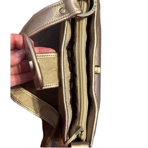 The Sak Bags The Sak Pink Label Antique Gold Shoulder Strap Bag