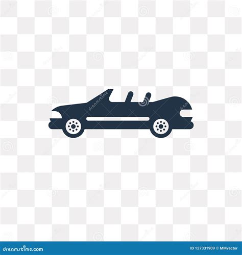 Icono Del Vector Del Coche Aislado En El Fondo Transparente Transpa