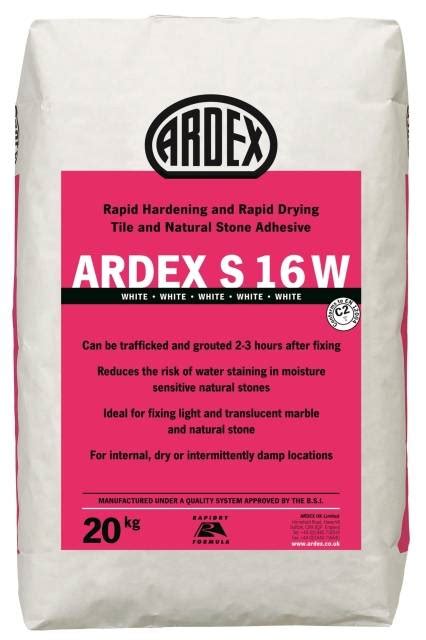 Ardex S W Natural Stone Floor And Wall Tile Adhesive Ardex Uk Ltd