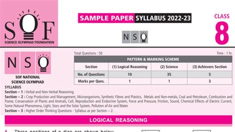 Best Mcq Class 8 Science Olympiad Class 8th Science 2022 Sample Paper Class8olympiad Youtube