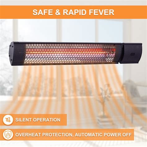 Zachvo Watt Electric Celling Mounted Patio Heater Reviews Wayfair