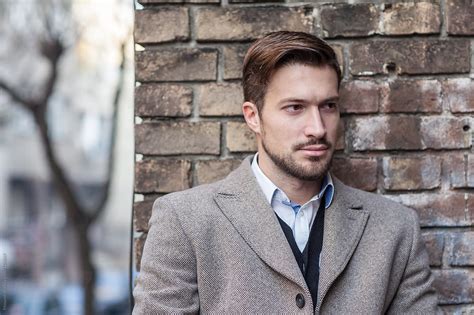 Portrait Of A Handsome Young Man Del Colaborador De Stocksy Mosuno Stocksy