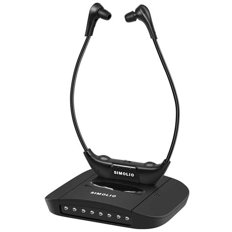 Simolio Digital Wireless Headphones For Tv With Clear