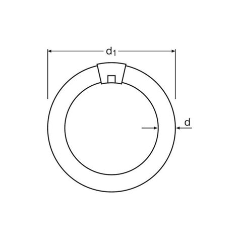 Lampara T C Fluorescente Lumilux Circular L W Conexion G Q