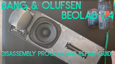 Bang Olufsen BeoLab 7 4 Active Loudspeaker Disassembly