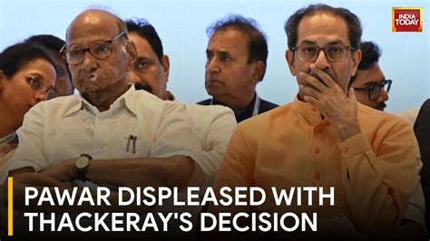 Uddhav Sena Should Give 1 Mumbai Seat Out Of Respect For Sharad Pawar