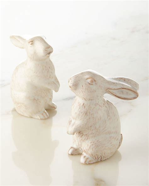 Juliska Easter Bunny Salt Pepper Shakers Juliska Bunny Easter Bunny