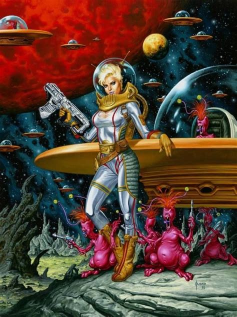 Retro Sci Fi Scifi Fantasy Art Science Fiction Art Comic Art