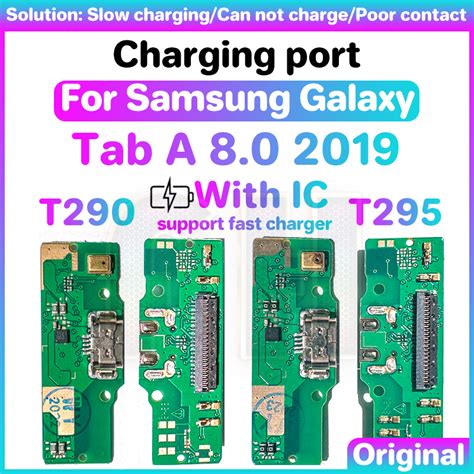 Usb Charging Charger Port Board For Samsung Galaxy Tab A80 A 80 2019