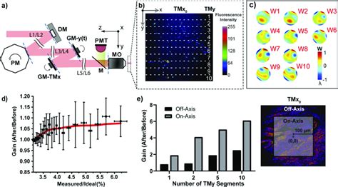 Implementing Rao Using A Triple Scanning Mirrors Multiphoton Microscope