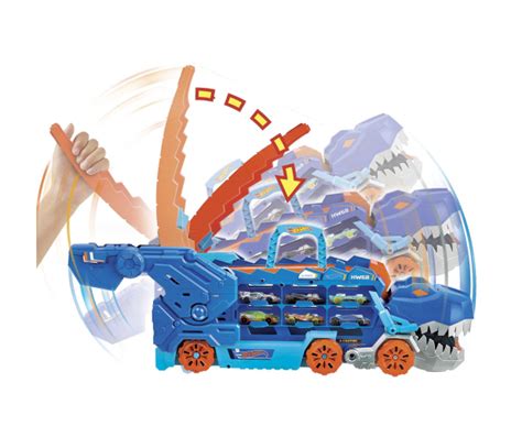 Hot Wheels City T Rex Mega Transporter Pojazdy tory i garaże Sklep internetowy al to