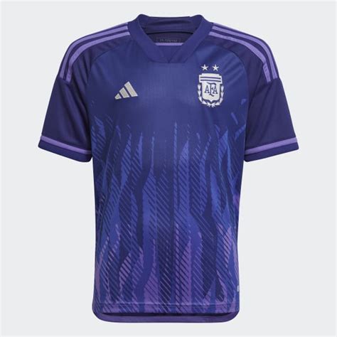 adidas Camiseta Visitante Niño Argentina 22 Azul adidas Colombia