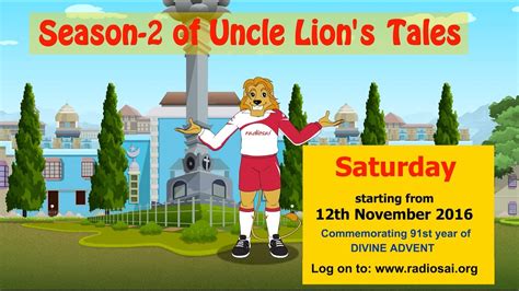 Uncle Lion S Tales Season Promo Youtube