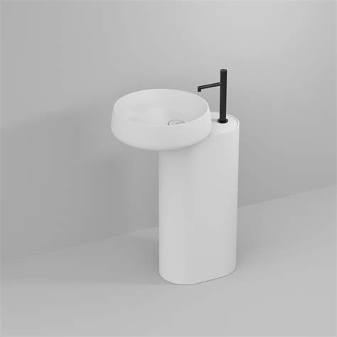 Lavabo Beauty Freestanding In Cristalplant Freestanding