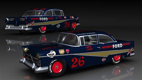 26 Curtis Turner Holman Moody Ford Fairlane Stunod Racing