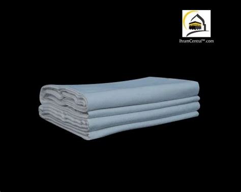 Mens White Cotton Ihram Ahram Ehram Towel For Hujj And Umrah X