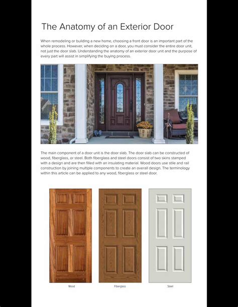 Pdf The Anatomy Of An Exterior Door Dokumen Tips