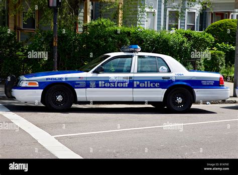 Boston Police vehicle, Boston, MA, USA Stock Photo - Alamy