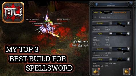 Best Build For Spellsword Free Play Mu Dragon Adventure Mu