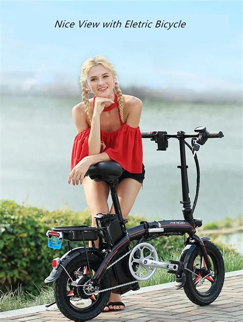 Top Electric Bicycle Inch Wheel Aluminum Alloy Frame Foldable Men