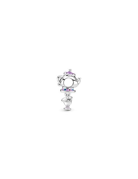 Pandora Charm Colgante Sra Potts Chip De La Bella Y La Bestia