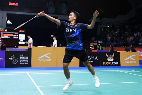 Badminton Asia Championhsips Sengit Ginting Atasi Li Shi Feng Pbsi