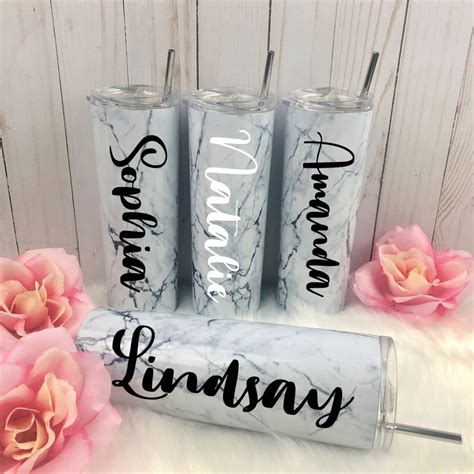 Bridal Party Favor Bridesmaid Tumbler Wine Tumbler Etsy