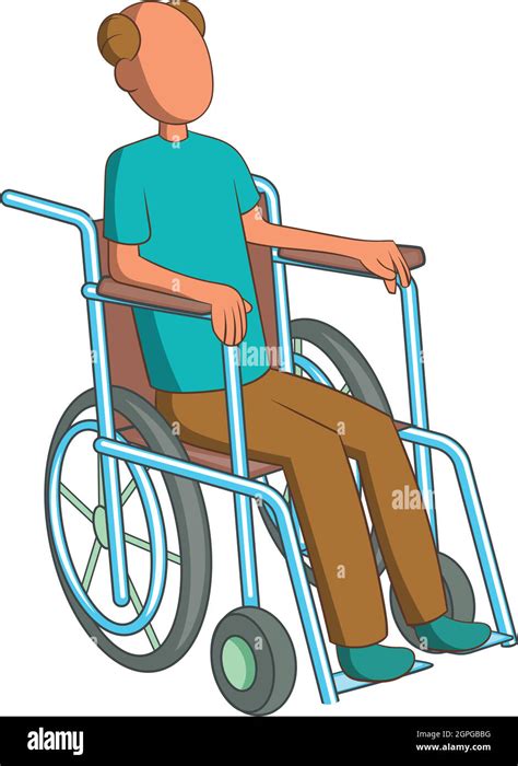 Wheelchair In Hospital Stock Vector Images Alamy