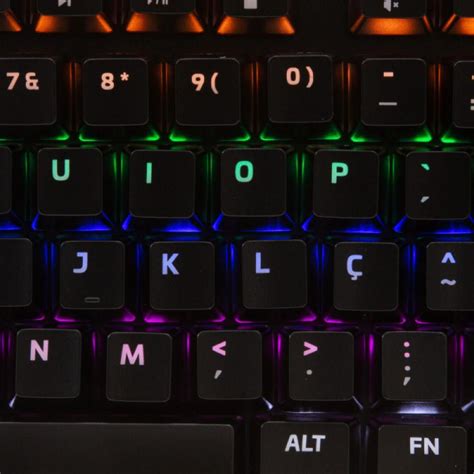 TECLADO MECANICO GAMER HP GK100 RGB ABNT2 Dataplus