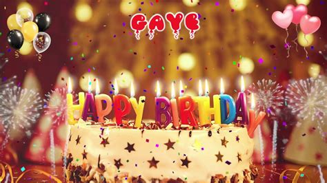 Gaye Happy Birthday Song Happy Birthday Gaye Happy Birthday To You