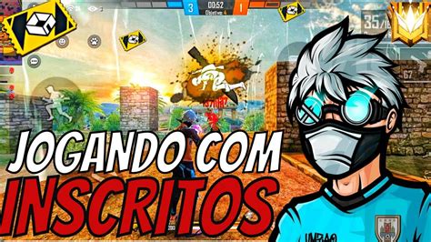 FREE FIRE AO VIVO X1 DOS CRIAS 6v6 4V4 SALA SEM METAS YouTube