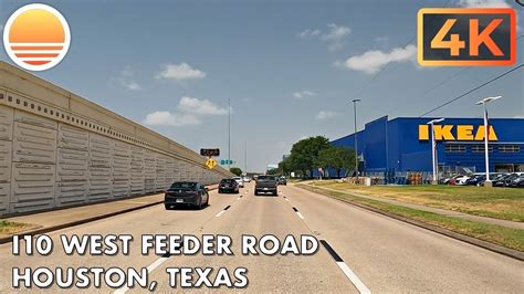 I 10 Feeder Road Westbound In Houston Texas Drive With Me Youtube