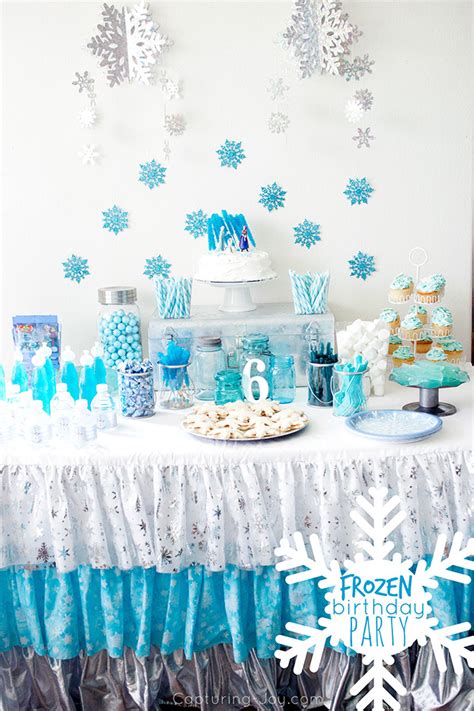 Frozen Birthday Party Ideas For Girls