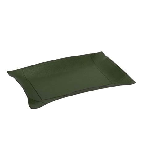 Jack Valet Tray Rectangular Large Green Incasa Madrid Curated