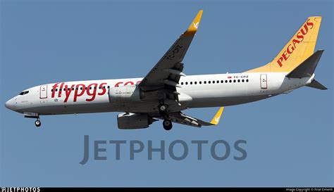 TC CPZ Boeing 737 8H6 Pegasus Airlines Firat Cimenli JetPhotos