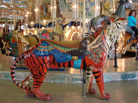 Historic American Carousel Tigers