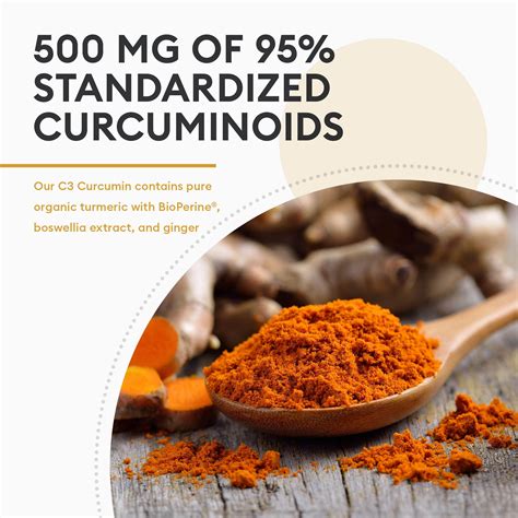 Organic Turmeric Curcumin C Complex Bioperine Black Pepper